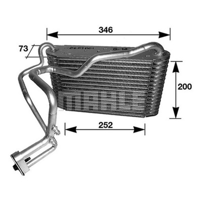 PAROWNIK, ACONDICIONAMIENTO MAHLE AE 33 000S  