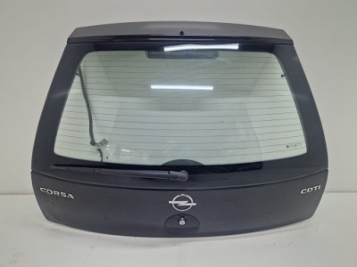 Opel corsa c 3d крышка багажника комплектная фото №1