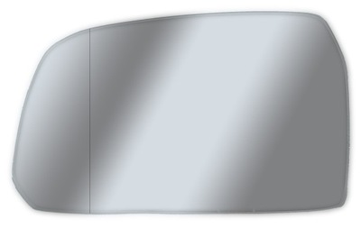 Вкладыш зеркало hyundai tucson i 04-10 асферическое левая фото №1