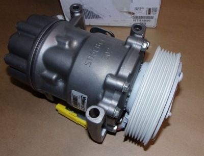 Компресор кондиціонера citroen / peugeot 1671553680 оригінал ie фото №1