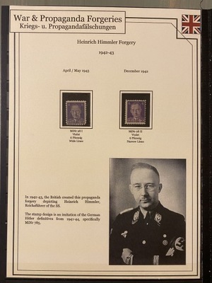 Himmler propaganda Mi 28 I-II Niemcy