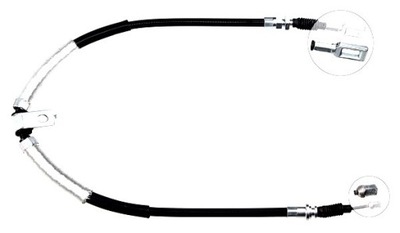 CABLE FRENOS DE MANO NISSAN CABSTAR 06- LT  