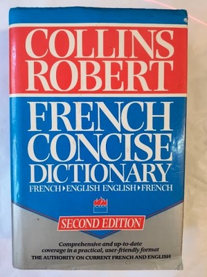 Collins Robert Concise French Dictionary French-English Słownik