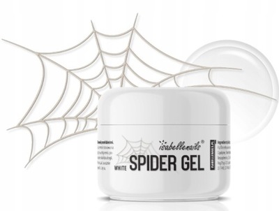 SPIDER ŻEL WHITE BIAŁY DO ZDOBIEŃ Isabellenails