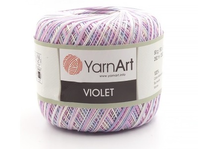 Kordonek Violet melanż YarnArt 3053