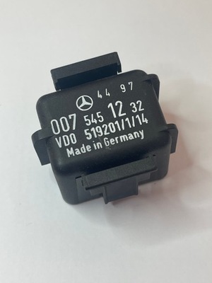 Реле mercedes w124 w638 a0075451232 оригинал фото №1
