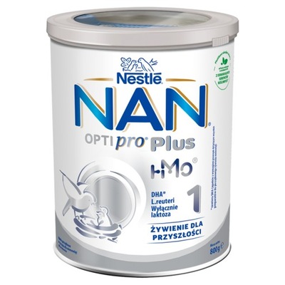 NAN OPTIPRO Plus 1 HM-O Mleko początkowe 800g