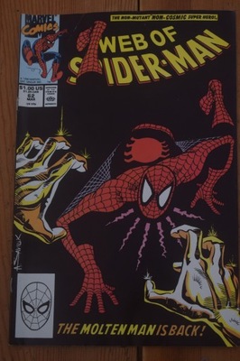 Web of Spider-Man vol.1 #62 rok 1990