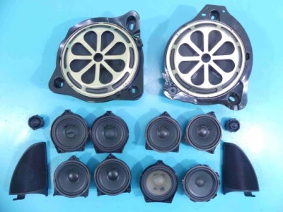 Динамики комплект burmester mercedes glc coupe x253 15- фото №1