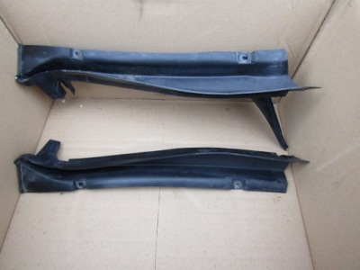 E10 mercedes w124 защита левая правая жабо слив воды комплект фото №1