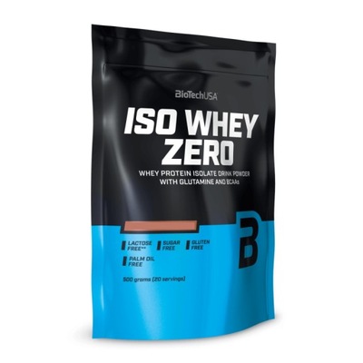 BioTech USA Iso Whey Zero 500g - strawberry