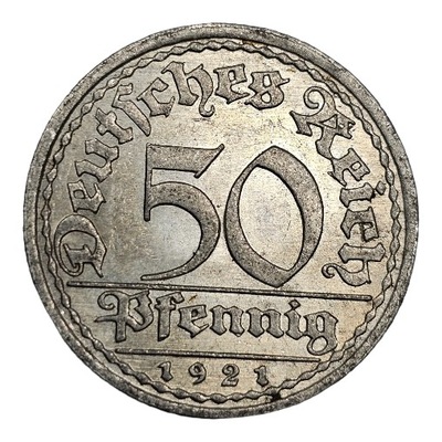 50 Pfennig 1921 Niemcy