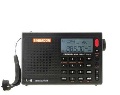 SIHUADON R-108 Radio FM Stereo Digital Portable Ra
