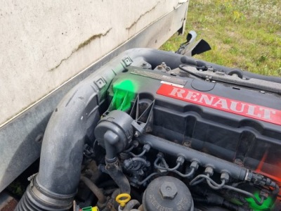 Труба повітрозабірник turbo фільтра повітря renault midlum dxi 5 160 190 220 km фото №1