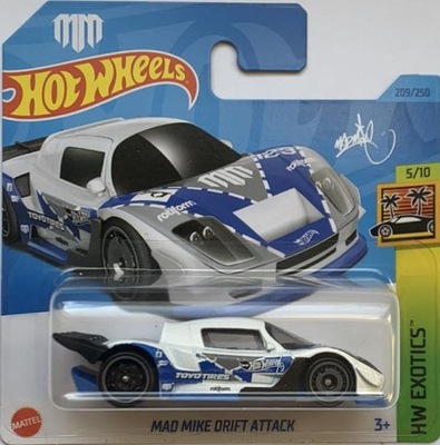 HOT WHEELS MAD MIKE DRIFT ATTACK