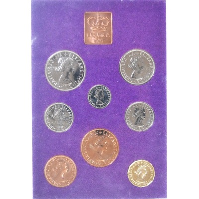 Moneta, Wielka Brytania, Elizabeth II, Proof Set,