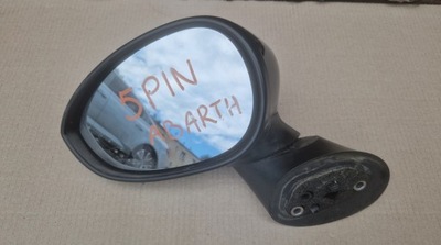 Fiat 500 abarth зеркало левая 5 pin фото №1