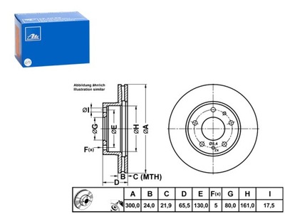 DISCOS DE FRENADO 2SZT. PARTE DELANTERA CITROEN JUMPER FIAT DUCATO PEUGEOT BOXER  