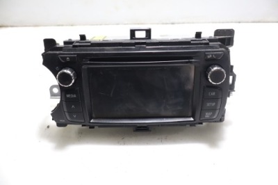 Радио навигация gps toyota yaris iii фото №1