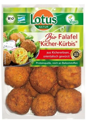 Falafel z dynią bio 220 g lotus