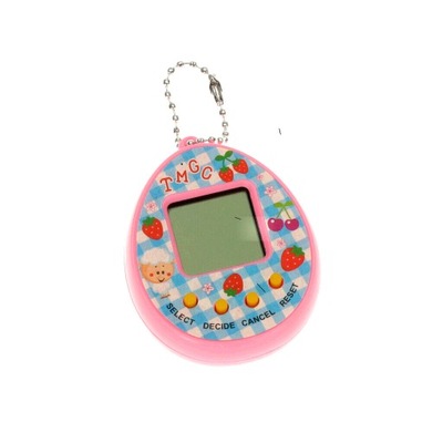 Zabawka Tamagotchi elektroniczna gra jajko różowe