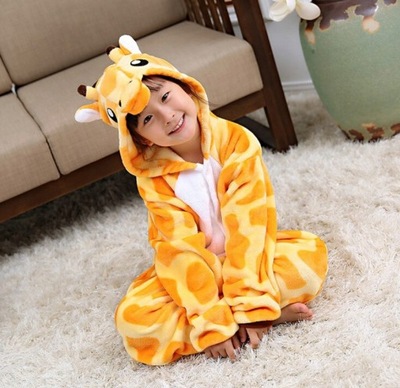 ŻYRAFA KIGURUMI DLA DZIECI PIŻAMA DRES 100-140cm