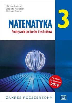 Matematyka 3 Podręcznik LO Zakres rozszerzony