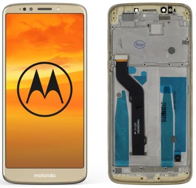 WYŚWIETLACZ EKRAN RAMKA DO Moto E5 Plus ZŁOTY