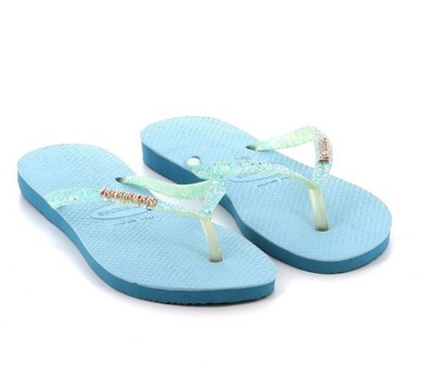 HAVAIANAS JAPONKI DAMSKIE NIEBIESKIE 37-38 ŻLB