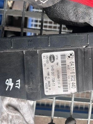 Bmw 3 e46 панель обдув кондиціонера 5hb00773811 фото №1