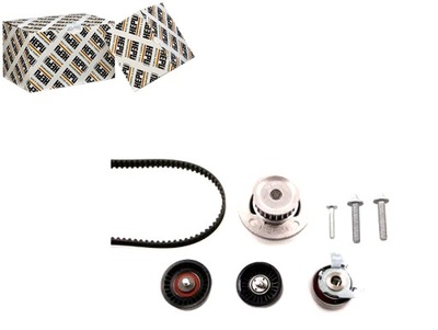 Комплект - набор ремень распределительного вала hepu ktb361 ktbwp3 фото №1