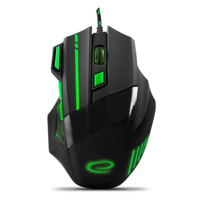 ESPERANZA MYSZ PRZEWOD GAMING LED 7D OPT. USB WOLF