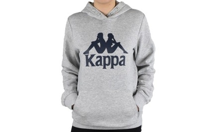 Dziecięca Bluza Kappa Taino Kids Hoodie szara