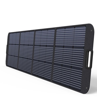 Choetech ładowarka solarna 200W przenośny panel słoneczny czarny