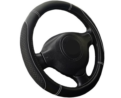 RENAULT MEGANE SCENIC LAGUON CLIO KOLEOS KADJAR LEATHER MATERIAL ON STEERING WHEEL  