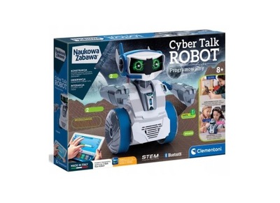 CLEMENTONI MÓWIĄCY STEROWANY CYBER ROBOT 50122