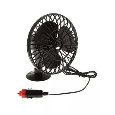 VENTILADOR VENTILADOR CON VENTOSA 12V PARA AUTO  