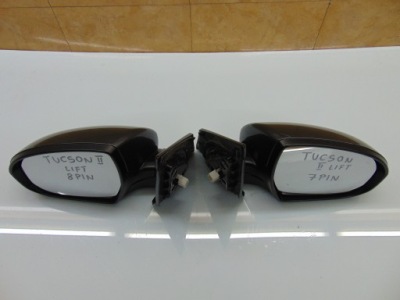 Зеркало правое hyundai tucson ii lift 8pin 7pin фото №1