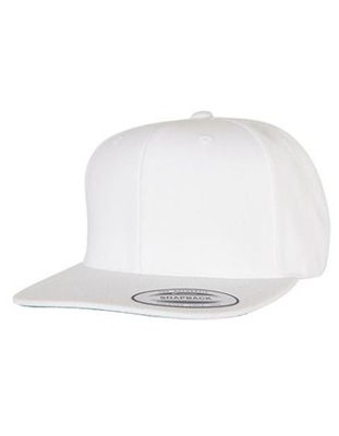 CZAPKA Z DASZKIEM SZYLDÓWKA Classic Snapback WHITE