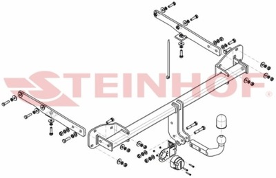 TOW BAR TOW BAR OPEL ASTRA V (K) (KOMBI) 03/2016-  