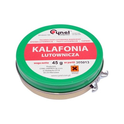 Kalafonia topnik lutowniczy 45g 76836 Cynel