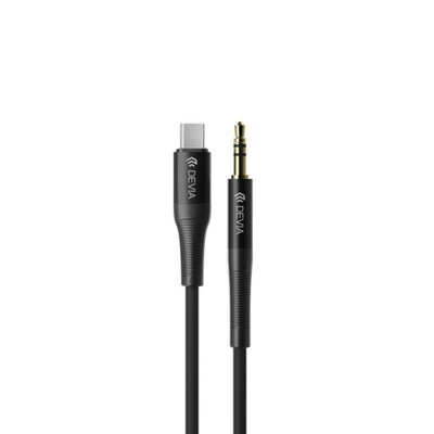 Devia Przejściówka Adapter USB C - Jack 3,5 mm