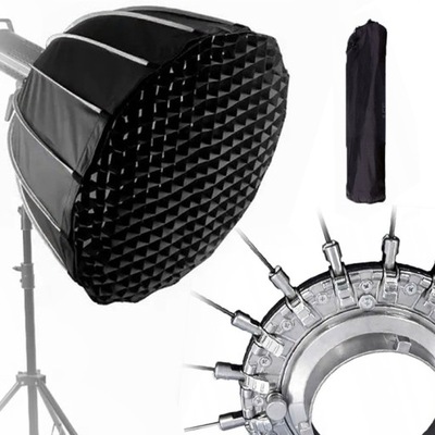 Softbox BOWENS paraboliczny DEEP heksagonalny CLICK-LOCK HEXA 120cm + grid