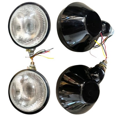 LAMPY DO URSUS C 330 C 360 REFLEKTORY PRZÓD PRZEDNIE METALOWE ŻARÓWKI H4