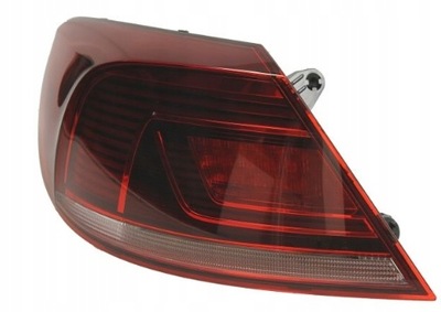 Лампа задняя задняя левая vw cc 2012-2017 led фото №1