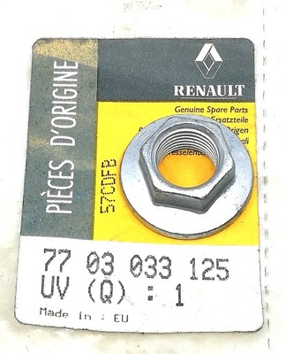 Гайка форсунка омывателя фары renault modus 7703033125 oe! фото №1