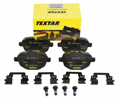 TEXTAR ZAPATAS DE FRENADO PARTE TRASERA BMW X3 F25 18D 20D 30D  