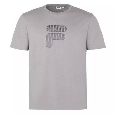 T-shirt Męski Fila FAM017880027 BOLZANO Szary XL