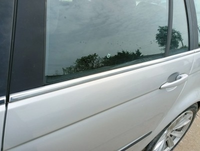 Молдинг уплотнитель левая задняя bmw 3 e46 фото №1