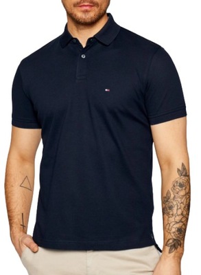 KOSZULKA POLO TOMMY HILFIGER GRANATOWA r.XS